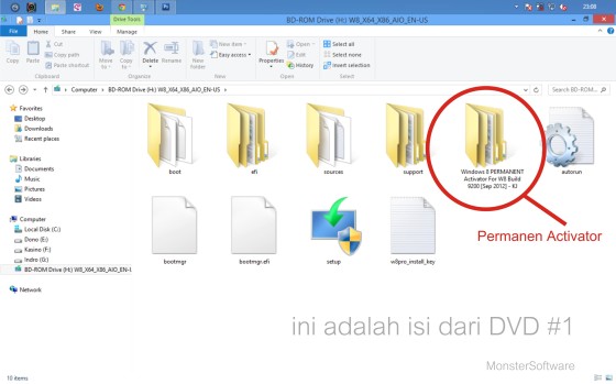 ScreenShot Produk DVD #1 Windows 8 (di kemas   dengan format ISO)  